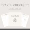Travel Checklist
