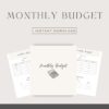 Monthly Budget Planner