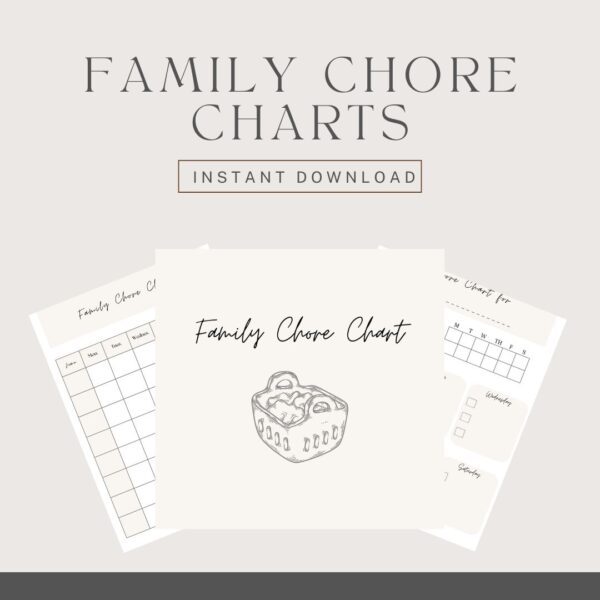 Family Chore Charts