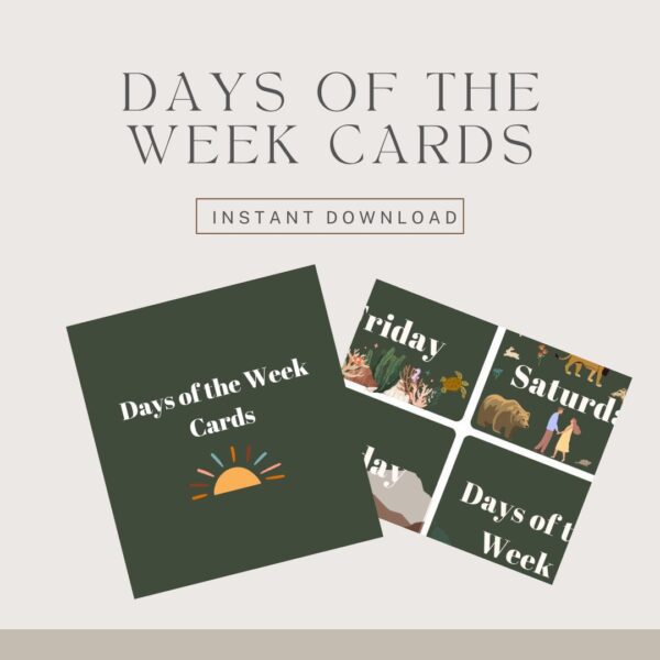 Days of the Week Cards