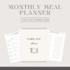 Monthly Meal Planner