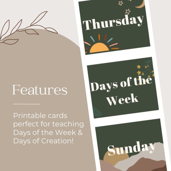 Days of the Week Cards - Image 3