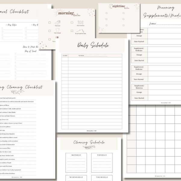 Home Management Binder - Image 2
