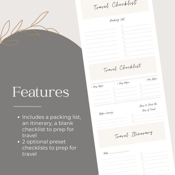 Travel Checklist - Image 2