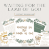 Waiting for the Lamb of God Easter Countdown